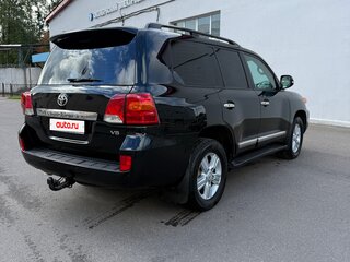 2012 Toyota Land Cruiser 200 Series, чёрный, 2650000 рублей, вид 4