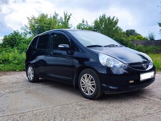 2005 Honda Jazz I Рестайлинг, чёрный, 530000 рублей, вид 4