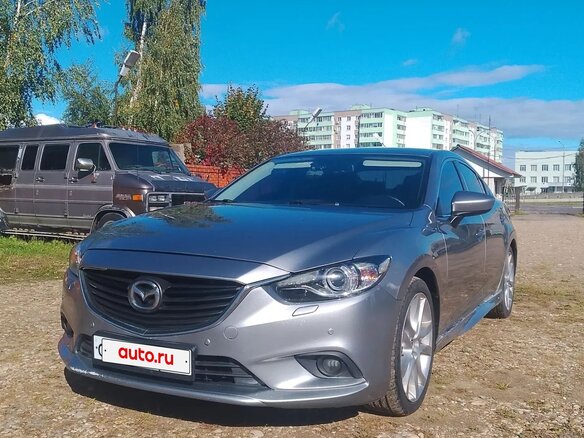 2013 Mazda 6 III (GJ), серебристый, 1000000 рублей - вид 2