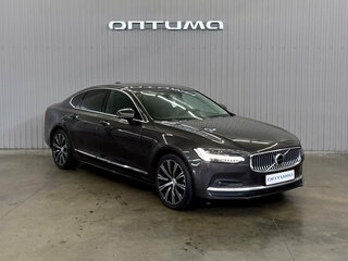 2021 Volvo S90 II Рестайлинг, серый, 3127000 рублей, вид 3
