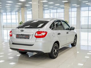 2016 Lada (ВАЗ) Granta I, серебристый, 438000 рублей, вид 2