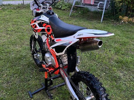 2023 Kayo Basic TT125EM, белый, 70000 рублей, вид 2
