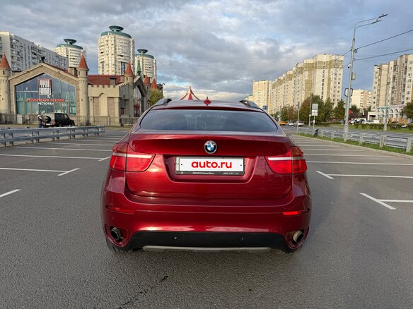 2008 BMW X6 30d I (E71), красный - вид 5