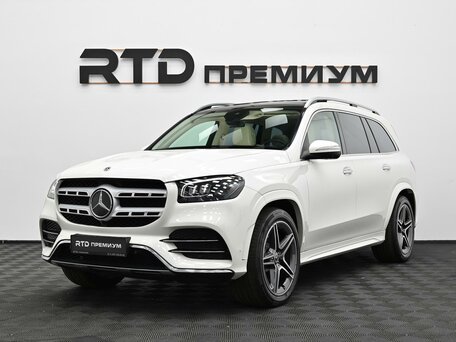 2021 Mercedes-Benz GLS 450 II (X167), белый, 7390000 рублей, вид 1