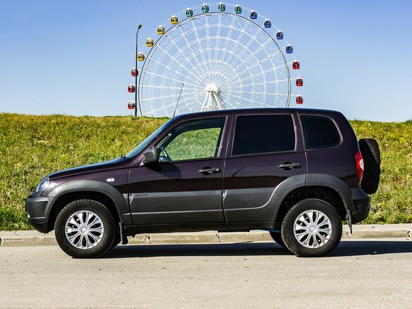 2018 Chevrolet Niva I Рестайлинг, коричневый, 500000 рублей - вид 6