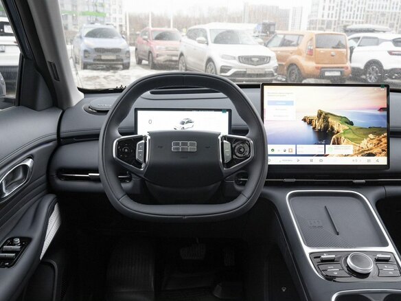 2026 Geely EX5 Гибрид EM-i, голубой - вид 27