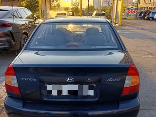 2008 Hyundai Accent ТагАЗ II, синий, 350000 рублей, вид 5