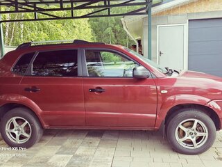 2008 Hyundai Tucson I, красный, 660000 рублей, вид 3