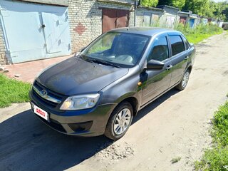 2016 Lada (ВАЗ) Granta I, серый, 500000 рублей, вид 2
