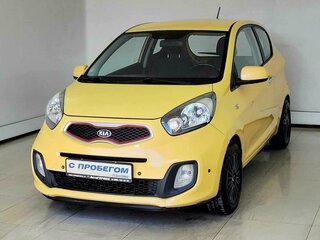 2013 Kia Picanto II, жёлтый, 835000 рублей, вид 1