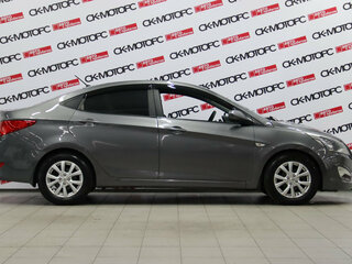 2014 Hyundai Solaris I Рестайлинг, серый, 860250 рублей, вид 3