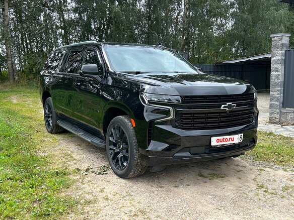 2022 Chevrolet Suburban XII, чёрный, 5900000 рублей