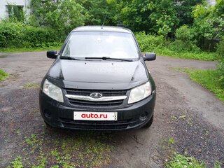 2014 Lada (ВАЗ) Granta I, чёрный, 220000 рублей, вид 1