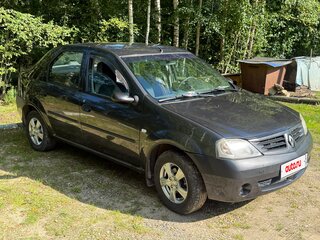 2009 Renault Logan I, серый, 370000 рублей, вид 2