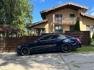 2015 Mercedes-Benz CLS 350 BlueTEC II (C218) Рестайлинг, синий, 3750000 рублей, вид 1