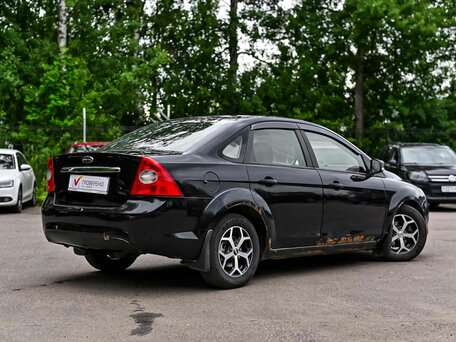2008 Ford Focus II Рестайлинг, чёрный, 259000 рублей, вид 2