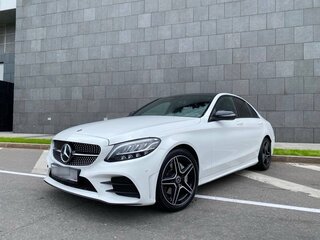2018 Mercedes-Benz C-Класс 180 IV (W205) Рестайлинг, белый, 3030000 рублей, вид 2