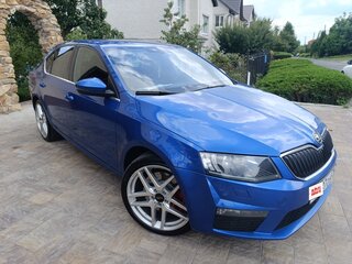 2017 Skoda Octavia RS III, синий, 1600000 рублей, вид 3