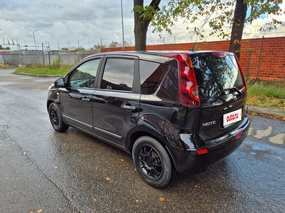 2010 Nissan Note I Рестайлинг, чёрный - вид 3