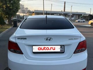 2015 Hyundai Solaris I Рестайлинг, белый, 825000 рублей, вид 5