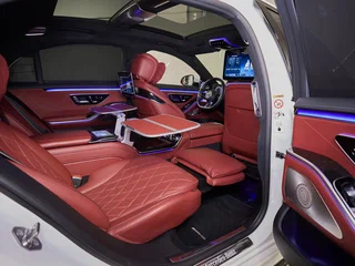 2020 Mercedes-Benz S-Класс 350 d Long 4MATIC VII (W223), белый, 8725000 рублей, вид 3