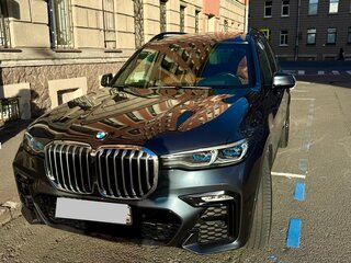2019 BMW X7 30d I (G07), серый, 7650000 рублей, вид 4