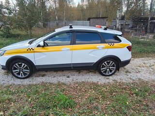 2020 Lada (ВАЗ) Vesta SW Cross I, белый, 1220000 рублей, вид 4