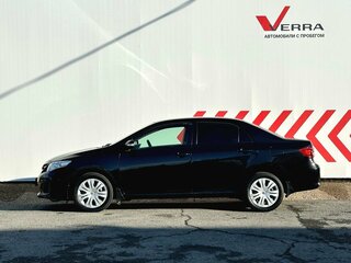 2013 Toyota Corolla X (E140, E150) Рестайлинг, чёрный, 990000 рублей, вид 2