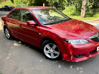 2007 Mazda 6 I (GG) Рестайлинг, красный, 360000 рублей, вид 2