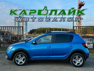 2019 Renault Sandero Stepway II Рестайлинг, синий, 1229000 рублей, вид 4