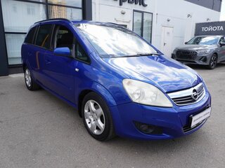 2008 Opel Zafira B Рестайлинг, синий, 550000 рублей, вид 3