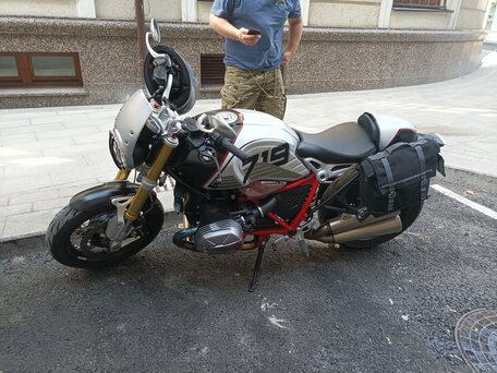 2021 BMW R Nine T, чёрный, 1689000 рублей, вид 2
