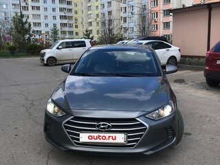 2016 Hyundai Elantra VI (AD), серый, 1145000 рублей, вид 3