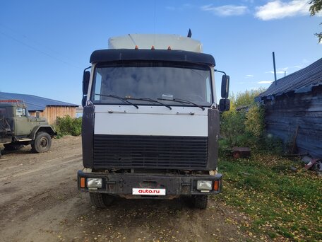 1999 МАЗ 6303, белый, 900000 рублей, вид 1