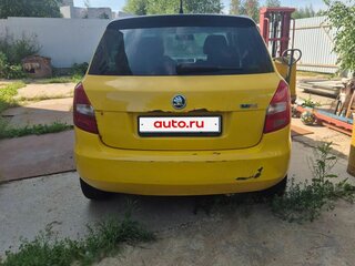2008 Skoda Fabia II, жёлтый, 400000 рублей, вид 4