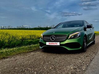 2016 Mercedes-Benz A-Класс 220 III (W176) Рестайлинг, зелёный, 2100000 рублей, вид 5