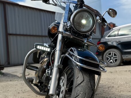 2006 Suzuki Intruder VL 400 Classic, чёрный, 330000 рублей, вид 4