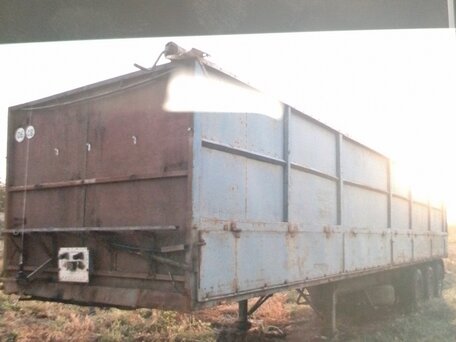 1995 Fruehauf Полуприцеп-бортовой, синий, 450000 рублей, вид 1