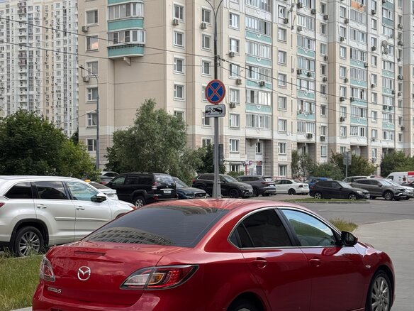 2008 Mazda 6 II (GH), красный, 870000 рублей - вид 2
