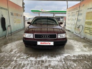 1991 Audi 100 IV (C4), пурпурный, 180000 рублей, вид 2