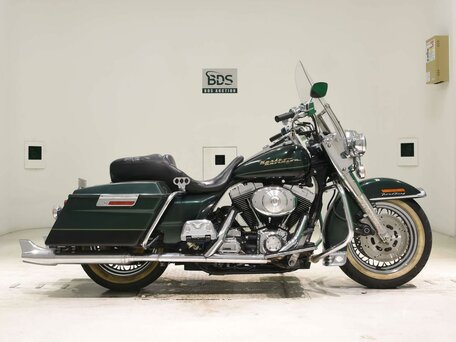 1999 Harley-Davidson Road King, зелёный, 649000 рублей, вид 2