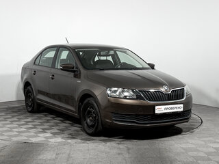 2018 Skoda Rapid I Рестайлинг, коричневый, 1068000 рублей, вид 3
