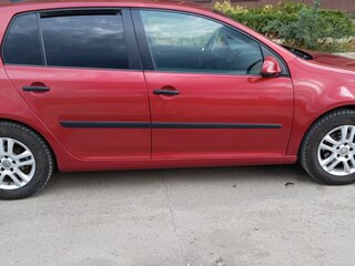 2007 Volkswagen Golf V, красный, 685000 рублей, вид 4