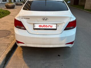 2016 Hyundai Solaris I Рестайлинг, белый, 650000 рублей, вид 5