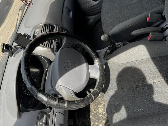 2008 Hyundai Accent ТагАЗ II, синий, 329000 рублей - вид 9