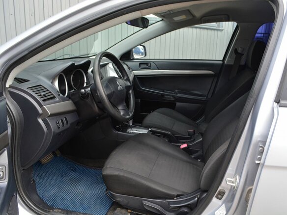 2012 Mitsubishi Lancer X Рестайлинг, серебристый, 619888 рублей - вид 10