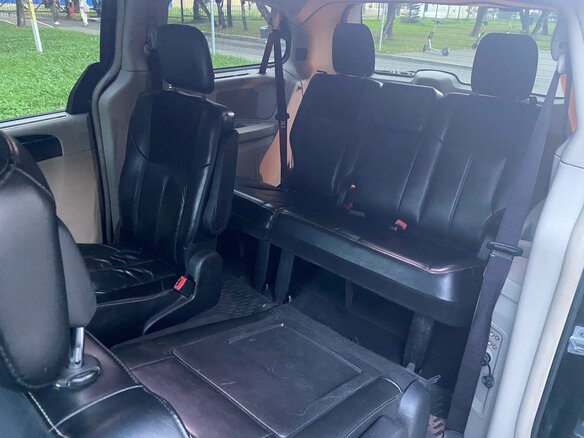 2012 Chrysler Voyager Grand V Рестайлинг, чёрный - вид 17