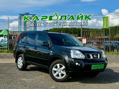2010 Nissan X-Trail II, чёрный, 889000 рублей, вид 1