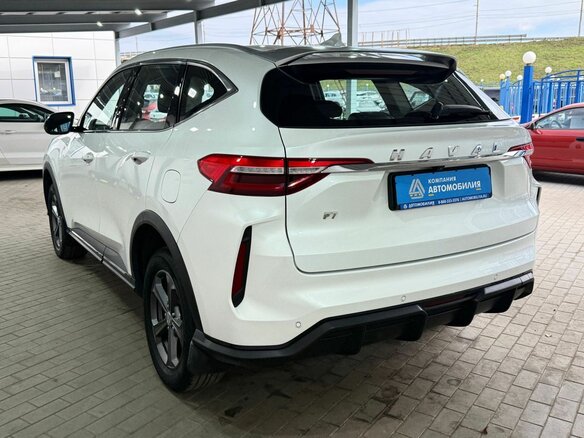 2023 Haval F7 I Рестайлинг, белый - вид 2