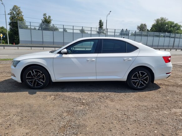 2017 Skoda Superb III, белый - вид 28